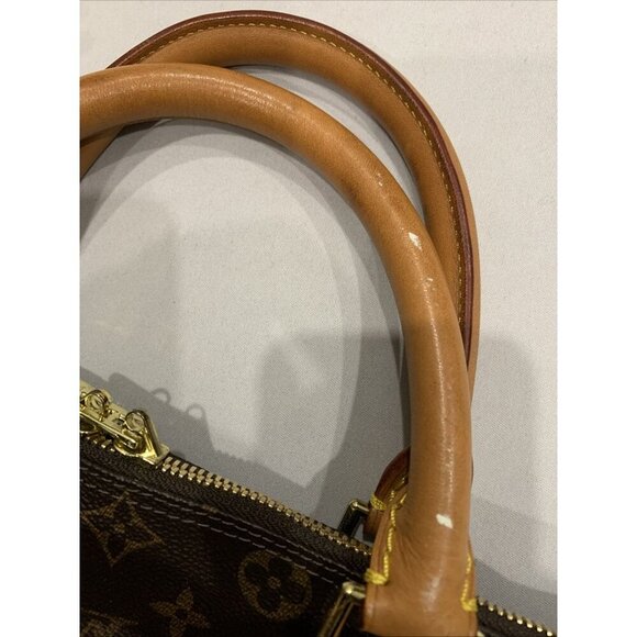 Louis Vuitton Brown Coated Canvas Keepall 60 Travel Duffle Bag FL0060 - Picture 8 of 16